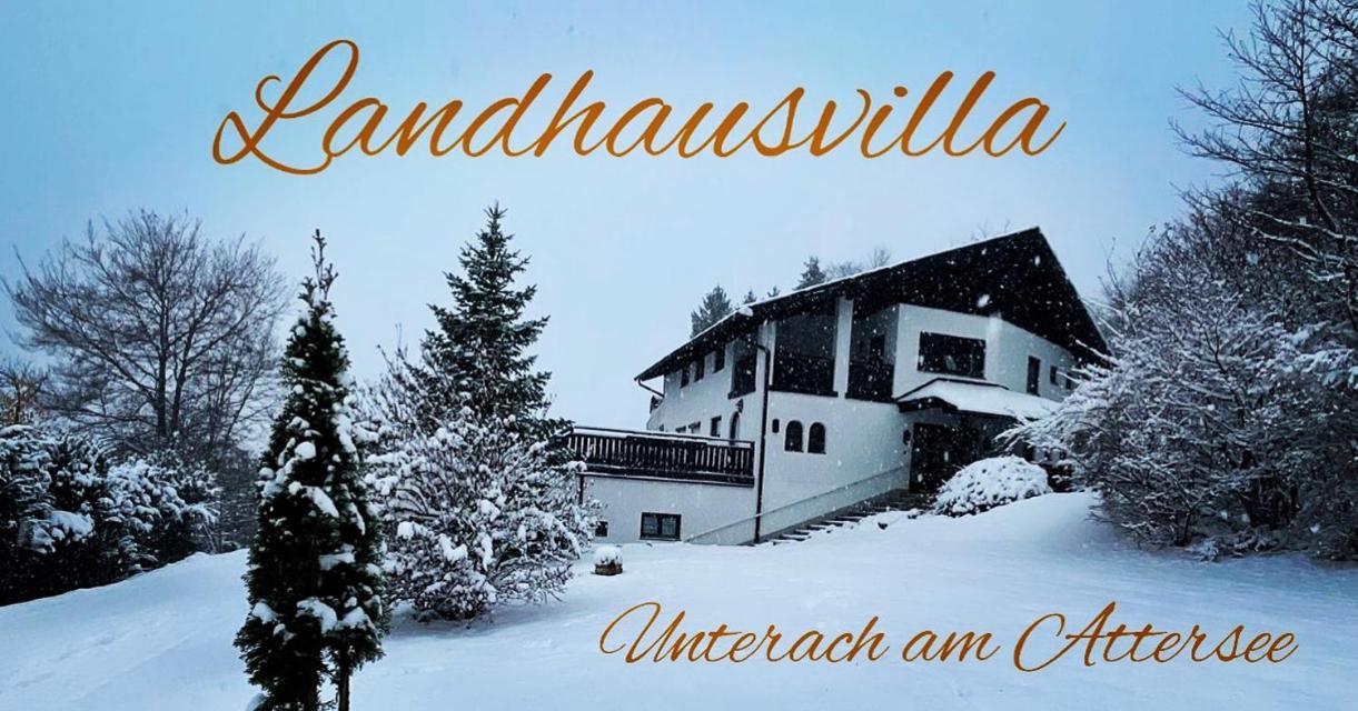 Die Landhausvilla In Unterach Am Attersee Exterior foto